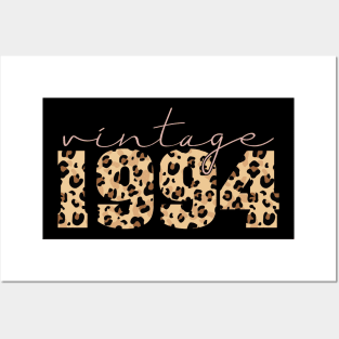 30th Birthday Women Vintage 1994 Thirty Years Old 30th Birthday Posters and Art